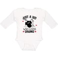 thumbnail image 3 of Inktastic Future Drummer Kid Loves Drums Boys or Girls Long Sleeve Baby Bodysuit, 3 of 5