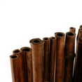 thumbnail image 5 of 3ft * 8ft Carbonized Bamboo Cane Fence for Garden Balcony Decoration Fence Panel Black, 5 of 6