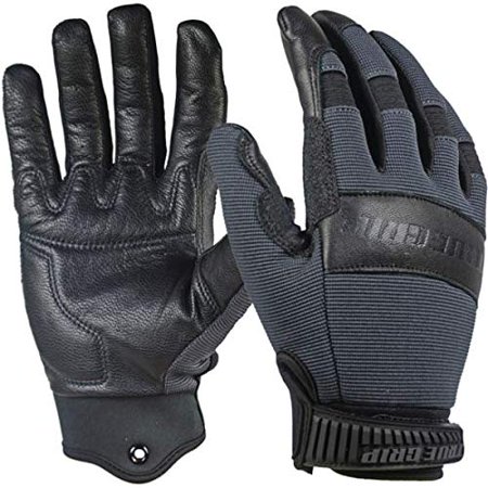 

True Grip 99512-23 Hybrid Goatskin Leather Gloves Black Large