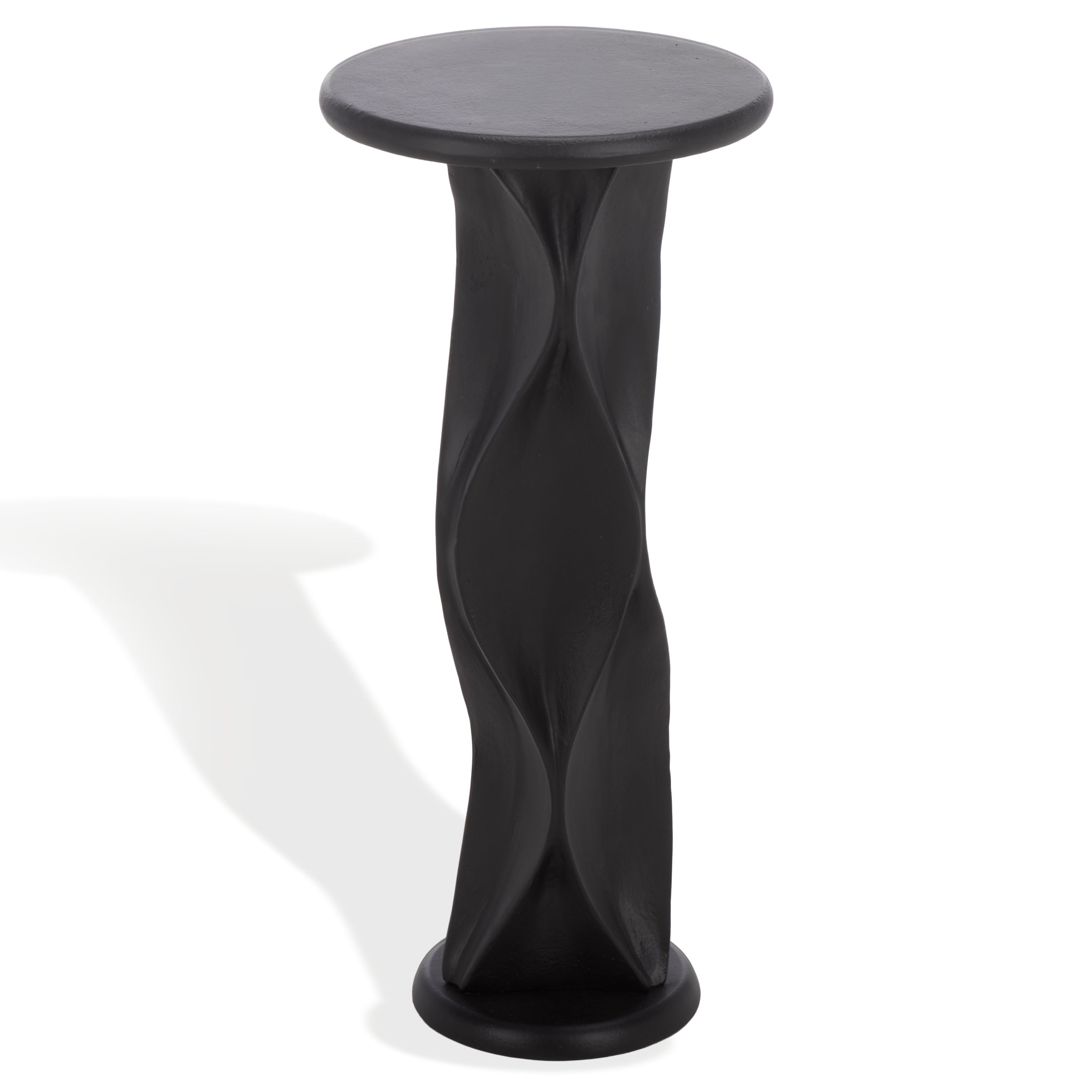 Safavieh Couture Zaylyn Metal Modern End Table, Black
