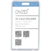 DYZD ID Card Holder Waterproof/Dustproof Badge Holder ID Holder with Necklace Lanyards ID Badge Card Holder (Sky