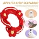 thumbnail image 3 of Flower Design Pet Collar Adjustable Cat Collar Comfortable, 3 of 3