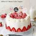 thumbnail image 4 of Cupcake Toppers para fiesta de cumpleaños de niños de 6 a 7 años, 24 unidades, 4 of 7