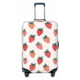 thumbnail image 2 of Goofa Hand Drawn Strawberry Pattern Luggage Covers For Suitcase,Suitcase Cover Protector Fit 18-32 Inch Luggage-Small, 2 of 9
