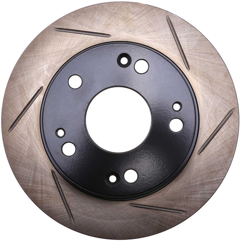 StopTech Power Slot 04-08 Acura TSX / 03-07 Honda Accord V6 Coupe Slotted Rear Left Rotor Fits select: 2003-2007 HONDA ACCORD EX