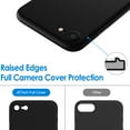 thumbnail image 4 of JETech Ultra Slim (0.35mm Thin) Case for iPhone SE 3/2 (2022/2020 Model) iPhone 8/7 4.7-Inch, Camera Lens Cover Full Protection, Lightweight Matte Finish PP Hard Minimalist Case (Black), 4 of 7