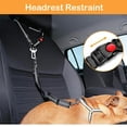 thumbnail image 6 of 2 Pcs Dog Seat Belt for Car, Upgrade 3-in-1 Dog Car Seat Belt with Adjustable Metal Buckle, Dog Car Harness, Dog Seatbelt for Car with Elastic Bungee for Small Medium Large Dogs Pet, 6 of 6