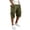 Army Green, variant on Mens Cargo Shorts Chino Cotton Drawstring Casual Shorts Summer Twill Outdoor Short Pants(Light Green+S)
