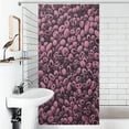 thumbnail image 4 of Leopard Print Pattern Shower Curtain Fabric Bathroom Decor with Hooks, 4 of 8