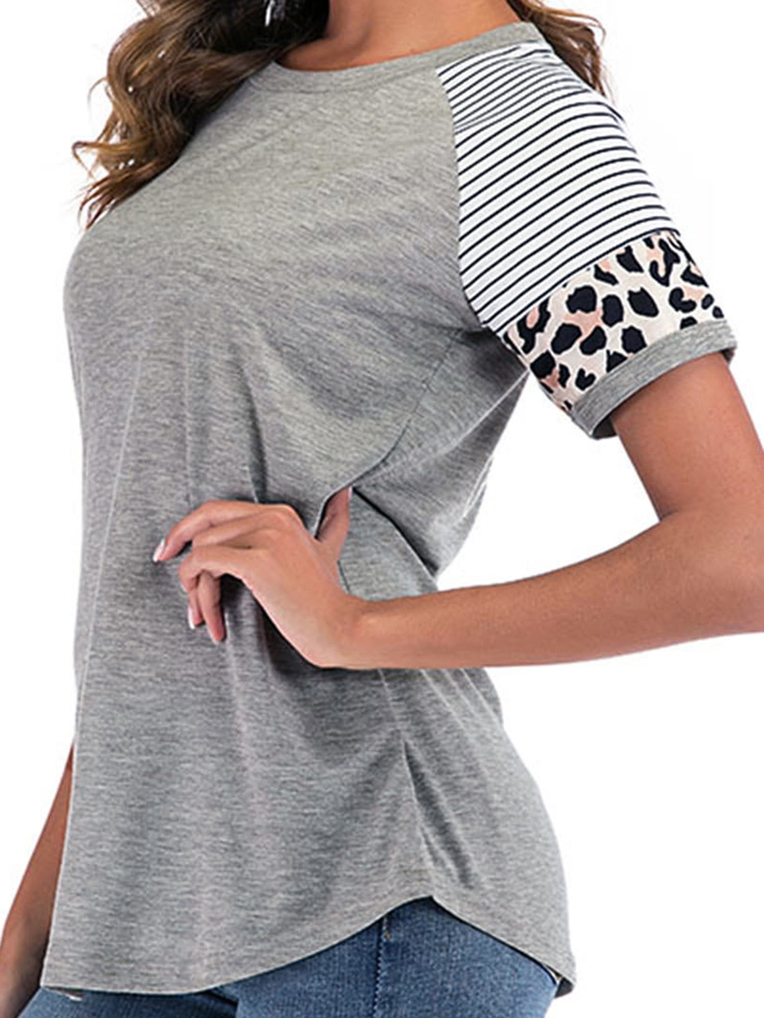 The FUTATA Women's Athletic T-Shirt is a standout choice in the world of women's workout wear, offering both versatility and comfort. Specifically designed for physical activities like biking and fishing, this short-sleeve shirt features a loose fit for unrestricted movement. Crafted with high-quality materials, it prioritizes breathability and moisture-wicking to keep you cool and dry during intense workouts or outdoor adventures.