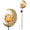thumbnail image 1 of Labymos Solar Moon And Sun Ground Inserted Lamp Patio Household Lawn Light, 1 of 8