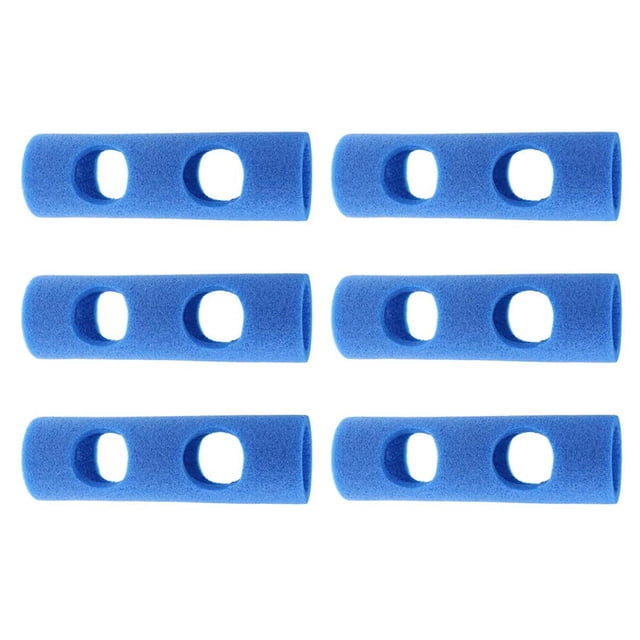 Vogacara Conector de fideos de natación de 6 piezas Woggle con entrenamiento de 2 agujeros cruzados Juguetes Vogacara FN010382-00