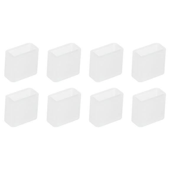 8pcs USB Port Cover Anti Dust TPU USB Type-A Female Ports Protective Cover Protectors, Transparent