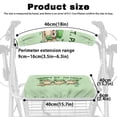 thumbnail image 6 of HELLHERO St. Patrick's Day Owl Walker Seat Covers Seat Back Cover Protection Covers Gift Option Easy Install for Elderly Adults, 6 of 7