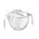 thumbnail image 3 of Cesta para lavar arroz con filtro de drenaje | Colador de cocina de gran capacidad de 1 l para verduras, frutas y cereales | Diseño de pico que evita salpicaduras, 3 of 6