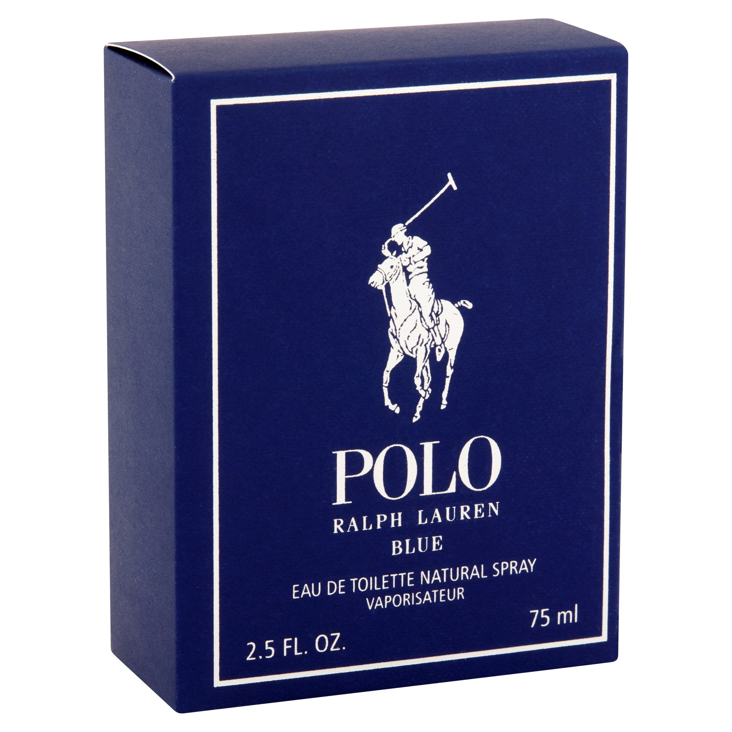 Ralph Lauren 2.5 oz 75 ml Polo Blue Men Parfum Spray