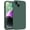 Dark Green, variant on Compatible with iPhone 14 Case - Enhanced Camera Protection and Screen Protector - Soft Liquid Silicone Cover - Slim Fit Protective Phone Case 6.1" for Women Girls - Black