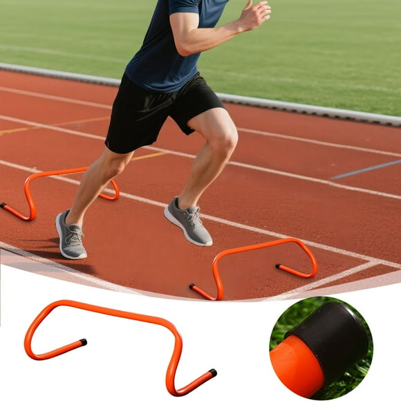 Riforla Agility Ladder Speed Training Speed Training Hurdles Including Agility Hurdles Disc Youth Adult Football Training Outdoor Sport Orange