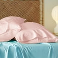 Bedsure Cooling Pillow Cases, Standard Size, Bamboo Rayon, Breathable
