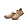 thumbnail image 3 of Crocowalk Womens Safety Boot Slip On Industrial Boots Heavy Duty Work Shoes Comfort Steel Toe Unisex Durable Puncture-proof Sand Color 7, 3 of 9