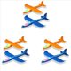 thumbnail image 1 of Paquete de 6 Aviones de Luz LED de 48 cm Avión de Espuma de Lanzamiento Grande Deporte Al Aire Libre Patio Trasero Fiesta de Cumpleaños Regalos Óptimos para Niños, 1 of 5
