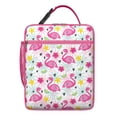 thumbnail image 5 of Tropical Bird Insulated Lunch Bag Box Women Reusable Lunch Bag with Detachable Handle Portable Lunch Bag School Beach, 5 of 6