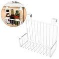 thumbnail image 3 of Nieyigj Over-The-Cabinet Door Hanging Storage Basket Organizer Rack for Kitchen and Bathroom, Carbon Steel, 10.2 inches / 25.9 cm, 3 of 9