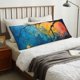 thumbnail image 4 of Balery Abstract Night Sky Tree Funda Protectora para Almohada Corporal de Algodón Hipoalergénico con Cierre(55 x 21 pulgadas), Almohadas No Incluidas, 4 of 7