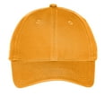 thumbnail image 2 of Port & Company Youth Six Panel Unstructured Twill Cap-One Size (Athletic Gold), 2 of 3