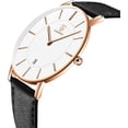 thumbnail image 6 of A ALPS Mens Watches Fashion Quartz Men's Watches Ultra Thin Minimalist Wristwatches with Leather Strap Gift for Man Father's Day Gifts, 6 of 6