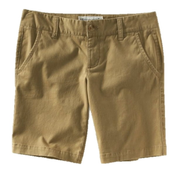 Aeropostale Aeropostale Women's Khaki Bermuda Shorts