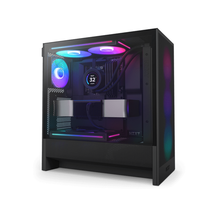 NZXT H Series H5 Flow 2024 RGB Edition ATX Mid Tower Chassis NZXT H Series H5 Flow 2024 RGB Edition ATX Mid Tower Chassis