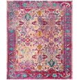 thumbnail image 2 of SAFAVIEH Crystal Quinlan Oriental Area Rug, Light Blue/Fuchsia, 8' x 10', 2 of 8