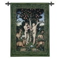 thumbnail image 1 of FineArtTapestries 3074-WH Adam And Eve Wall Tapestry, Citystreet Medium Wall TapestryThe world's largest weaver of woven, 1 of 1