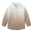 thumbnail image 6 of Jamicy Soft Shirts for Boys Long Sleeve Button Down Casual Dress Shirt for Kids Fashion Cute Gradient Print Long Sleeves Casual School Uniform Top Shirt, 6 of 7