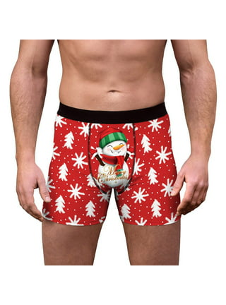 Big Gift Energy Boxer Briefs: Men's Christmas Outfits