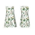 thumbnail image 7 of Kdxio Lilies Flowers Pattern Summer Dresses for Women Beac Sleeveless Vintage Floral Flowy Pocket Tshirt Tank Sundresses, 7 of 7