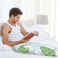 thumbnail image 6 of Picia Kawaii Frogs Mens Soft Woven Cotton Elastic Waistband Sleep Pajama Pant Lounge Sleep Pant With Pockets And Drawstring-XX-Large, 6 of 9