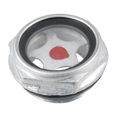 thumbnail image 2 of 3pcs 26mm Male Threaded Metal Air Compressor Oil Level Sight Glass, 2 of 3