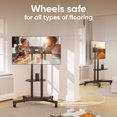 thumbnail image 6 of ONKRON Mobile TV Stand for 32”-65” TVs up to 110 lbs Height Adjustable max VESA 600x400 Stand 33” long, 6 of 9