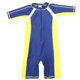 thumbnail image 1 of Traje de surf impermeable de manga corta con protección solar de una pieza (azul/4XL), 1 of 1