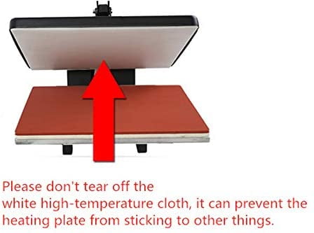 FETCOI Heat Press 16"x 24" Industrial Flat Heat Press Machine Clamshell Digital Heat Transfer Sublimation for T-Shirt Mug Hat Plate Cap Pattern Pressing, 110V 1400W 3000°