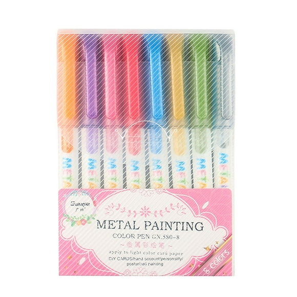 Vente Chaude Fournitures de Rentrée Scolaire Pinceau Marqueurs Aquarelle Stylos Marqueur de Peinture Outil de Dessin Calligraphie 1ML