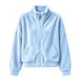 thumbnail image 4 of Posijego Kids Girls Boys Fleece Jackets Full Zip Casual Coats Spring Fall Sherpa Outerwear for Toddler, 4 of 9