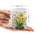thumbnail image 2 of Charming Daffodil Coffee Mug - 11 Ounces, Great for Plant Moms and Floral Decor, 2 of 8