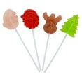 thumbnail image 3 of Galerie Santa and Friends 5 Count Lollipop Bouquet, Dairy-Free, 1.41 oz, 3 of 6
