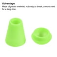 thumbnail image 4 of Unique Bargains Green Bell End Stopper Cord Rope Lock for Drawstring Bag (20 Pack), 4 of 5