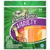 Frigo® Cheese Heads® Variety Assortment of Original String Cheese, Cheddarella™ and Colby Jack, 20 oz, 24 Count