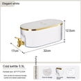 thumbnail image 3 of cubo de bebidas refrigerador dispensador de bebidas jarra con pico bebida de té helado dispensador de bebidas tapa de tarro refrigerador hervidor de agua refrigerador, 3 of 5