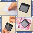 thumbnail image 3 of 100x Self-Adhesive Necklace Chain Pockets Plastic Label Holders Clear Pocket Sleeves for Hold Loose Chain Jewelry Supply E-5X5CM, 3 of 6